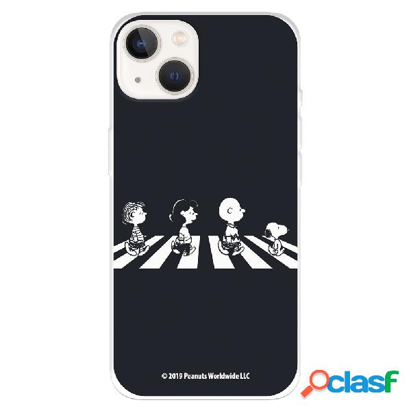 Funda para iPhone 14 Oficial de Peanuts Personajes Beatles -