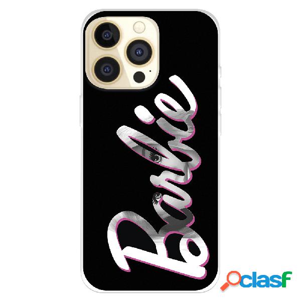 Funda para iPhone 14 Pro Oficial de Mattel Barbie Logo