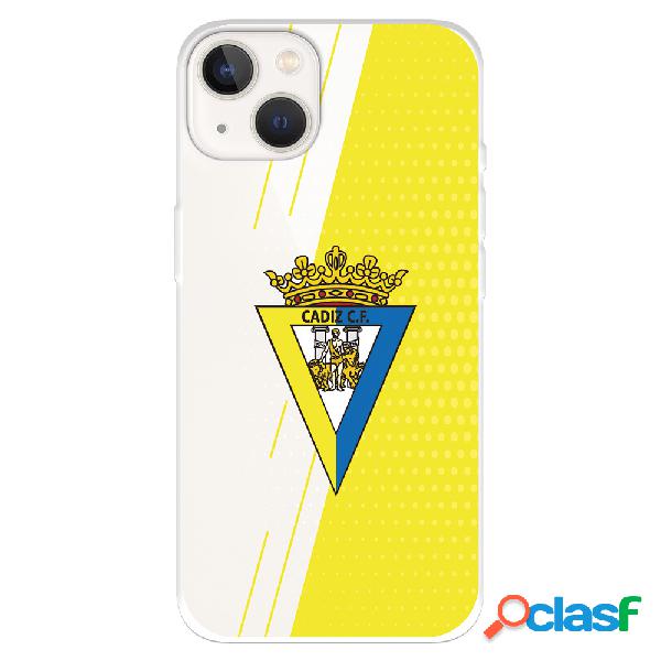 Funda para iPhone 14 del Cádiz CF Fondo Amarillo y