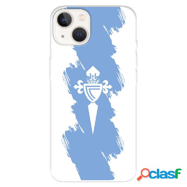 Funda para iPhone 14 del RC Celta Escudo Trazo Azul -