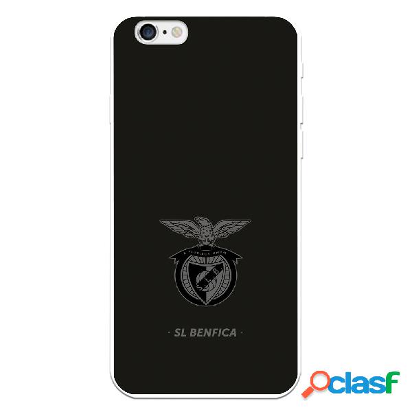 Funda para iPhone 6 del Escudo Fondo Negro - Licencia