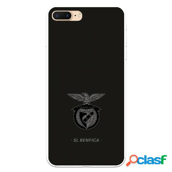 Funda para iPhone 7 Plus del Escudo Fondo Negro - Licencia