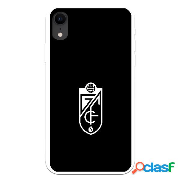 Funda para iPhone XR del Granada CF Escudo Fondo Negro