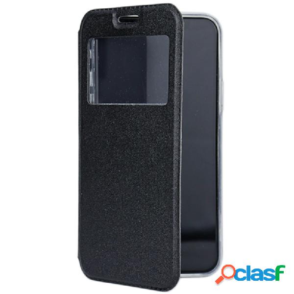 Funda skyhe por Apple iPhone 14 Plus Flip Cover Gandy Negro