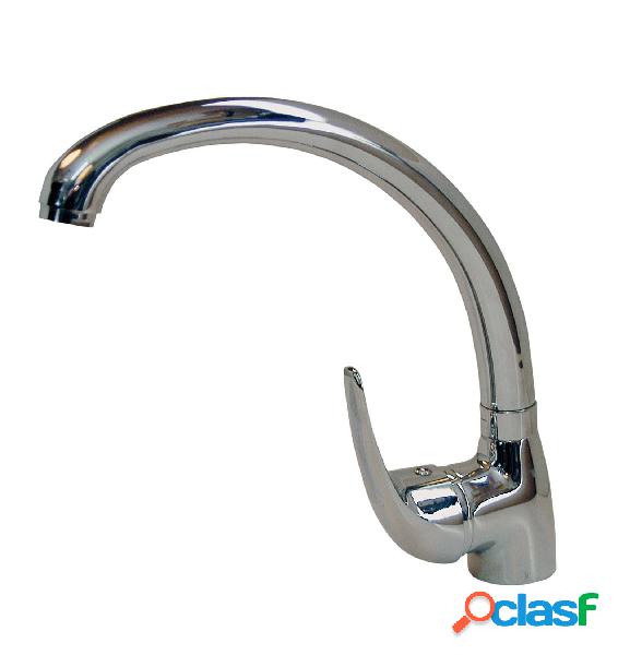 Grifo Cocina Fregadero Monomando Cromo Mahon Dp Griferia