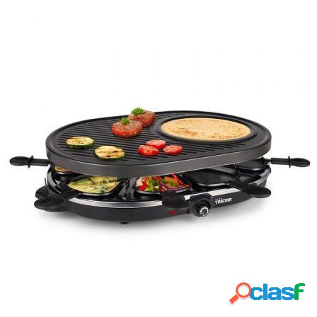 Grill raclette tristar ra-2996/ 1200w/ tamano 43*30cm