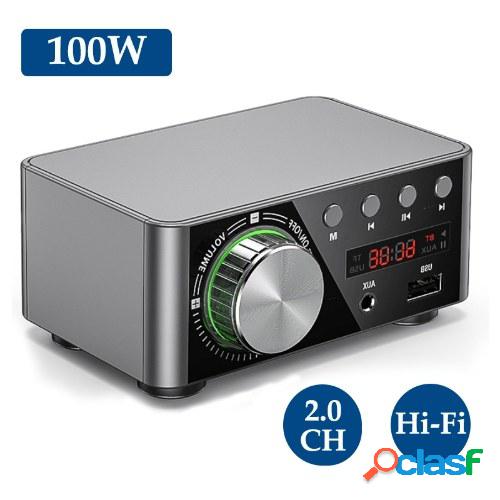 HIFI BT5.0 Amplificador digital Mini amplificador de audio