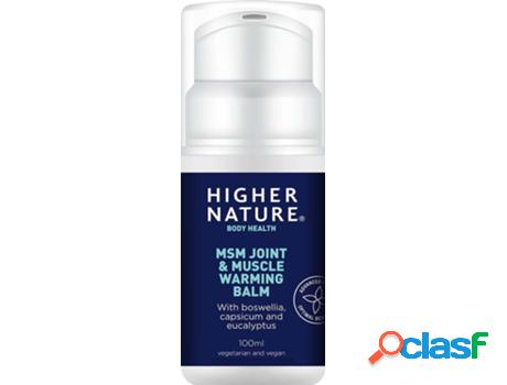 Higher Nature MSM Joint & Muscle Warming Balm 100ml