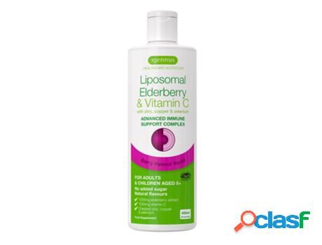 Igennus Liposomal Elderberry & Vitamin C with Zinc, Copper &