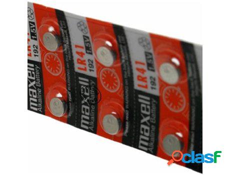 Juego de 10 Pilas OTECH Maxell para IEC LR41