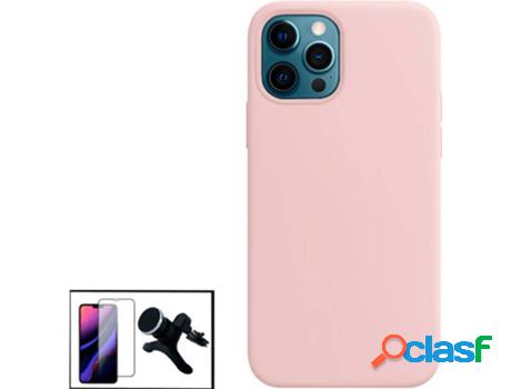 Kit Protector de Cristal Templado 5D Full Cover, Funda