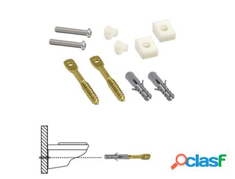 Kit sanitario fijación wc horizontal 5x70 mm. (2 piezas)