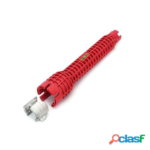 Llave para grifo y fregadero 8 en 1 Llave multifuncional con