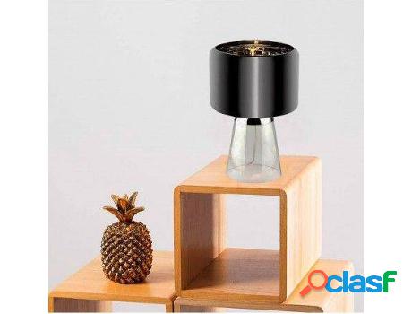 Lámpara De Mesa HOGAR Y MÁS Sobre Seta Cromo