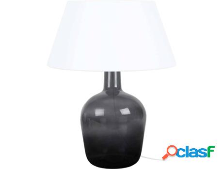 Lámpara de Mesa TOSEL Bordeaux (Fumado, Blanco - E27 -