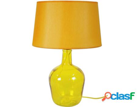 Lámpara de Mesa TOSEL Bordeaux (Naranja - E27 - Máx. 40W -