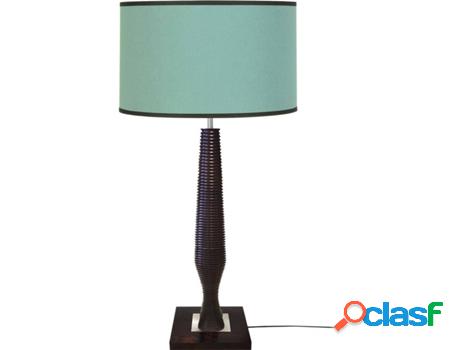 Lámpara de Mesa TOSEL Columbus (Wangué en Negro, Blanco -