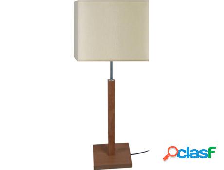 Lámpara de Mesa TOSEL Frigga (Crema - E27 - Máx. 40W -