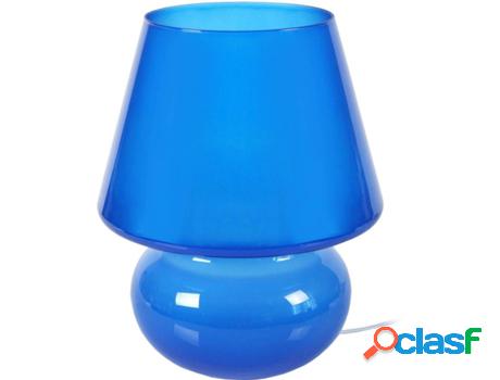 Lámpara de Mesa TOSEL Grand Champigno (Azul - E27 - Máx.