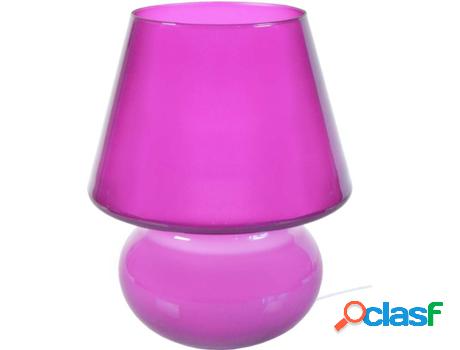 Lámpara de Mesa TOSEL Grand Champigno (Rosa - E27 - Máx.