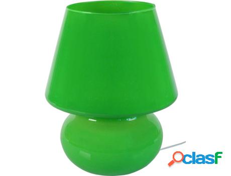 Lámpara de Mesa TOSEL Grand Champigno (Verde - E27 - Máx.