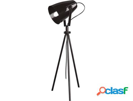 Lámpara de Mesa TOSEL Larsen (Negro - E27 - Máx. 40W -