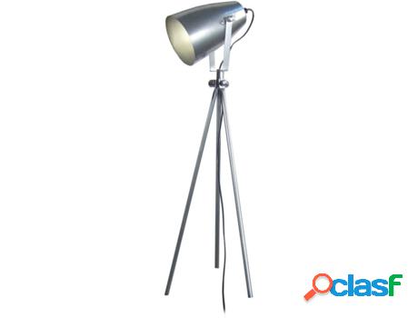 Lámpara de Mesa TOSEL Larsen (Plateado - E27 - Máx. 40W -