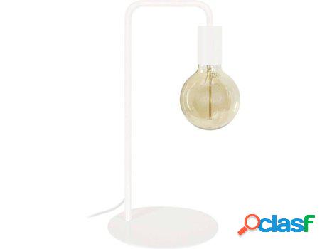 Lámpara de Mesa TOSEL Norwich (Blanco - E27 - Máx. 40W -