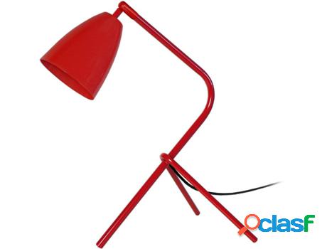 Lámpara de Mesa TOSEL Petit Larsen Roja