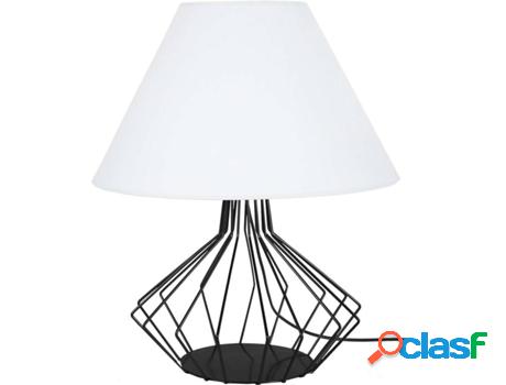 Lámpara de Mesa TOSEL Xéometrica (Império Negro - E27 -