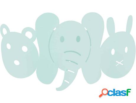 Lámpara de Pared TOSEL Elephant (Azul - E27 - Máx. 40W -