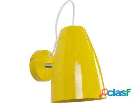 Lámpara de Pared TOSEL Larsen (Amarillo - E27 - Máx. 40W -