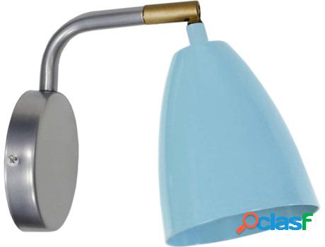 Lámpara de Pared TOSEL Olof (Azul - E14 - Máx. 40W -