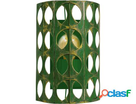Lámpara de Pared TOSEL Zin (Verde - E27 - Máx. 40W -