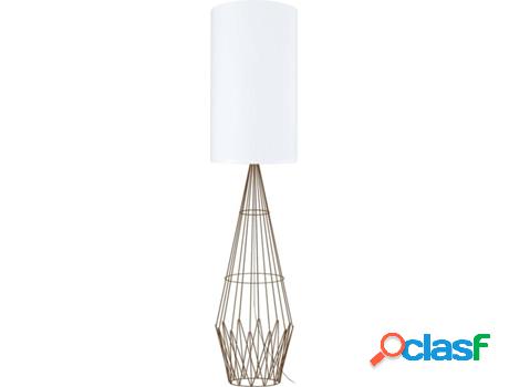 Lámpara de Pié TOSEL Aberdeen (Marrón - E27 - Máx. 40W -