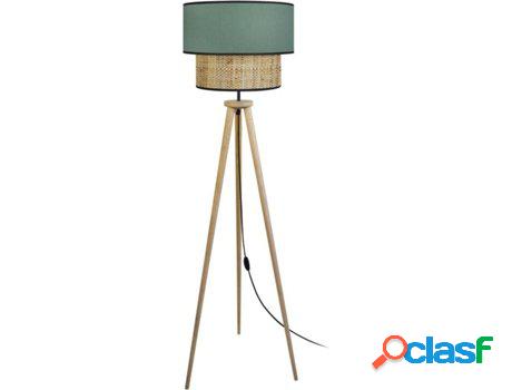 Lámpara de Pié TOSEL Cochin T (Verde - E27 - Máx. 40W -