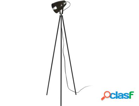 Lámpara de Pié TOSEL Larsen 2 (Negro - E27 - Máx. 40W -