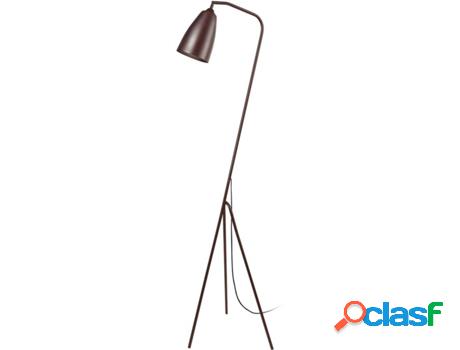 Lámpara de Pié TOSEL Larsen (Marrón - E27 - Máx. 40W -