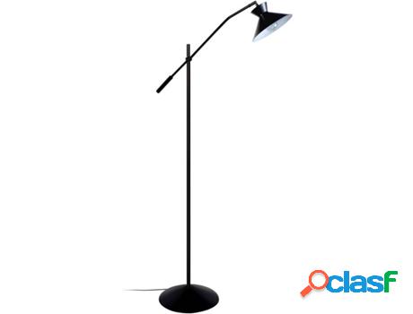 Lámpara de Pié TOSEL Leeds (Negro - E27 - Máx. 40W -