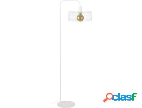 Lámpara de Pié TOSEL Noiron (Blanco - E27 - Máx. 40W -