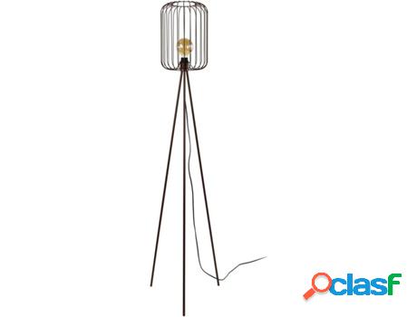 Lámpara de Pié TOSEL Sorano (Marrón - E27 - Máx. 40W -