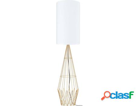 Lámpara de Pie TOSEL Aberdeen (Dorado - E27 - Máx. 40W -