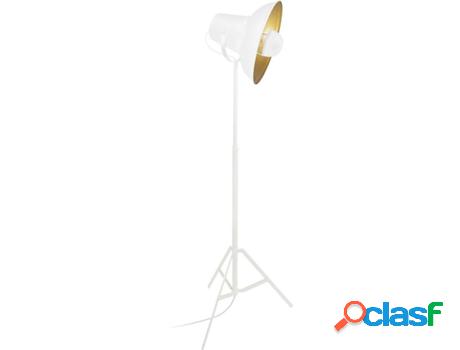 Lámpara de Pie TOSEL Cannes (Blanco - E27 - Máx. 40W -