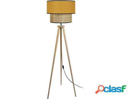 Lámpara de Pie TOSEL Cochin T (Amarillo - E27 - Máx. 40W -