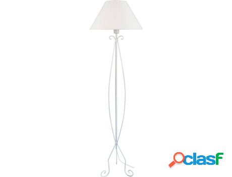 Lámpara de Pie TOSEL Curl (Blanco - E27 - Máx. 40W -