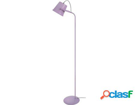 Lámpara de Pie TOSEL Factory (Malva - E27 - Máx. 40W -