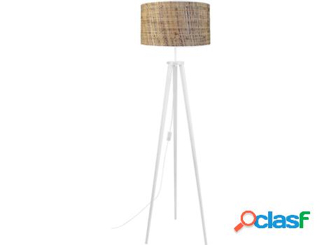 Lámpara de Pie TOSEL Jute (Blanco, Yute - E27 - Máx. 40W -