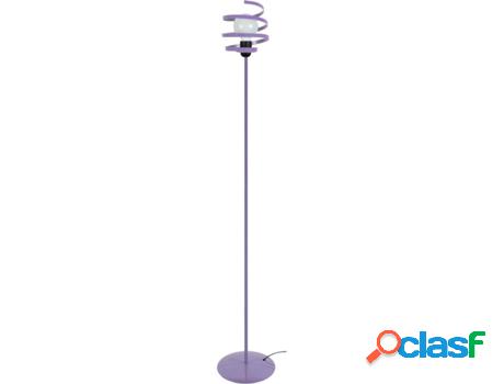 Lámpara de Pie TOSEL Karol (Morado - E27 - Máx. 40W -