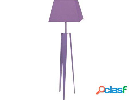 Lámpara de Pie TOSEL Lisbon (Malva - E27 - Máx. 40W -