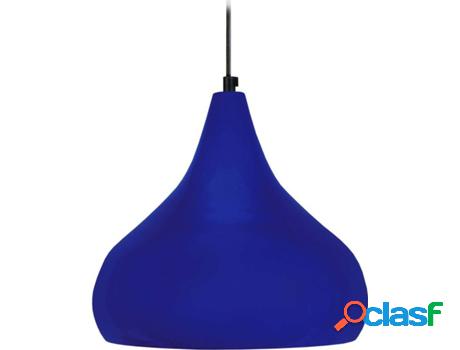 Lámpara de Suspensión TOSEL Camberra (Azul - E27 - Máx.